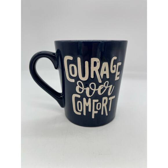 Courage Over Comfort Coffee Mug Cup - Picture 2 of 5